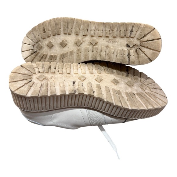 Dolce‎ Vita Platform Sneakers - Leather Accent, Lug Sole, Lace Up - Size 8 - Picture 3 of 3